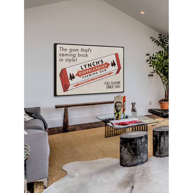'Gums Back in Style Twin Peaks' Painting Print on Wrapped Canvas - Multi-Color
