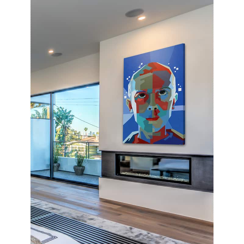 'Stranger Things' Painting Print on Wrapped Canvas - Multi-Color