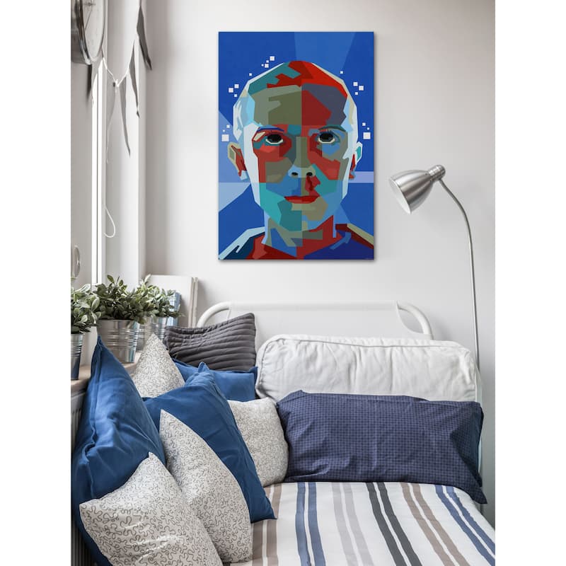 'Stranger Things' Painting Print on Wrapped Canvas - Multi-Color