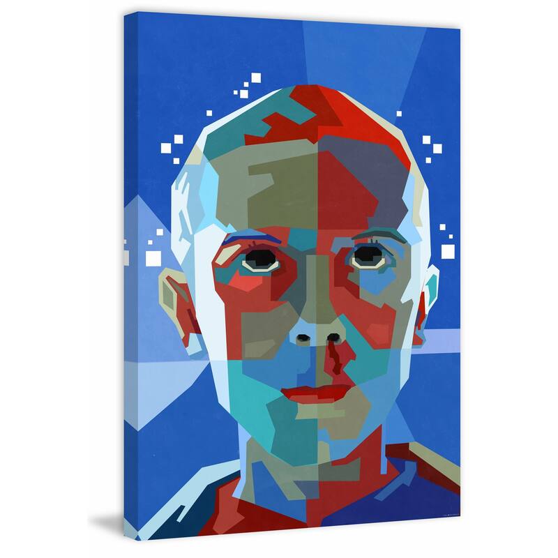'Stranger Things' Painting Print on Wrapped Canvas - Multi-Color