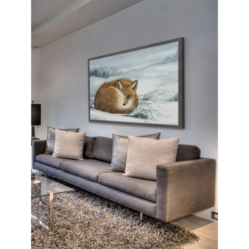 'Sheltered' Framed Painting Print