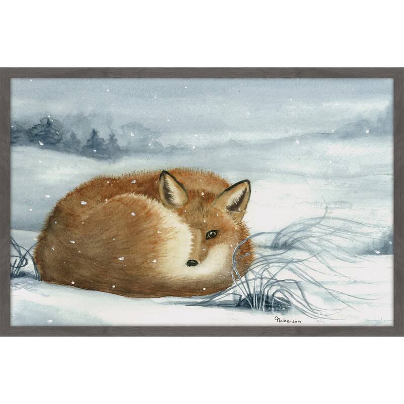 'Sheltered' Framed Painting Print