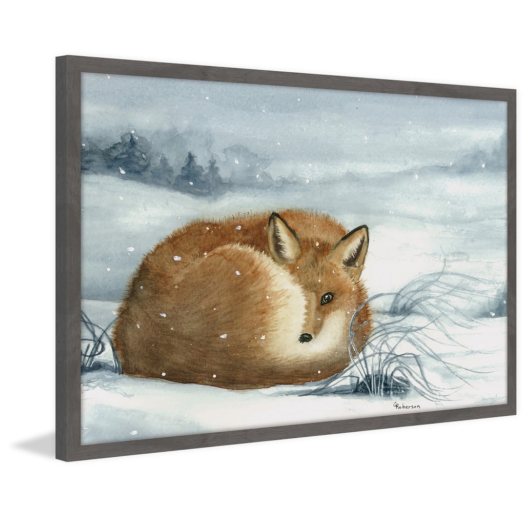 'Sheltered' Framed Painting Print