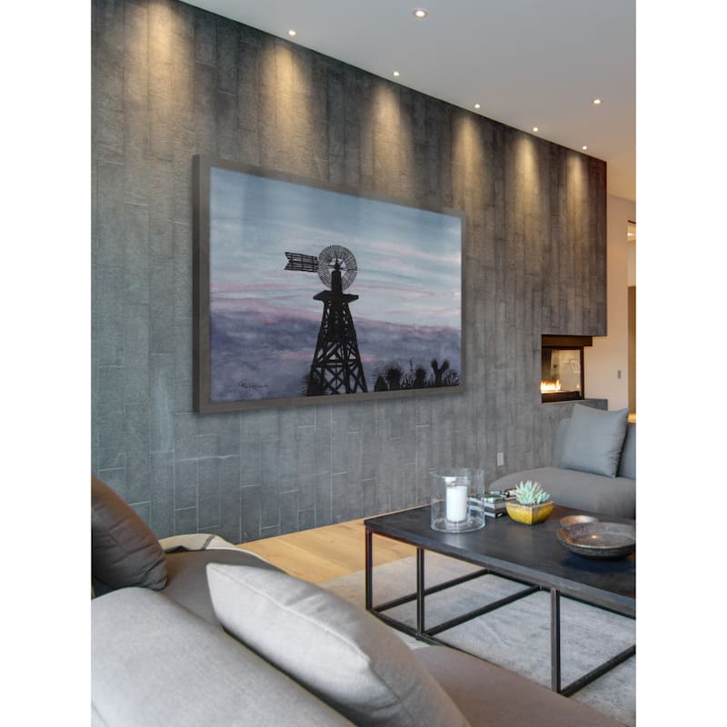 'Texas Sunset' Framed Painting Print