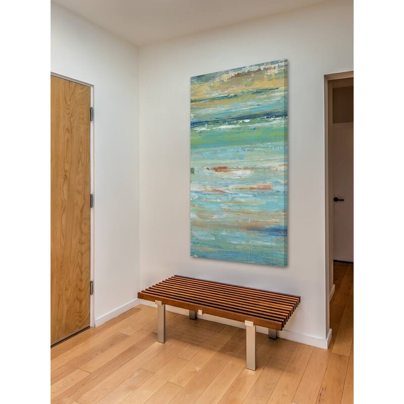 Riptide I' Painting Print on Wrapped Canvas - Multi-Color