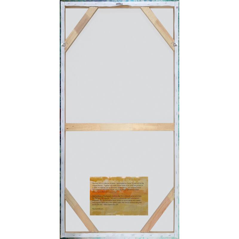 Riptide I' Painting Print on Wrapped Canvas - Multi-Color