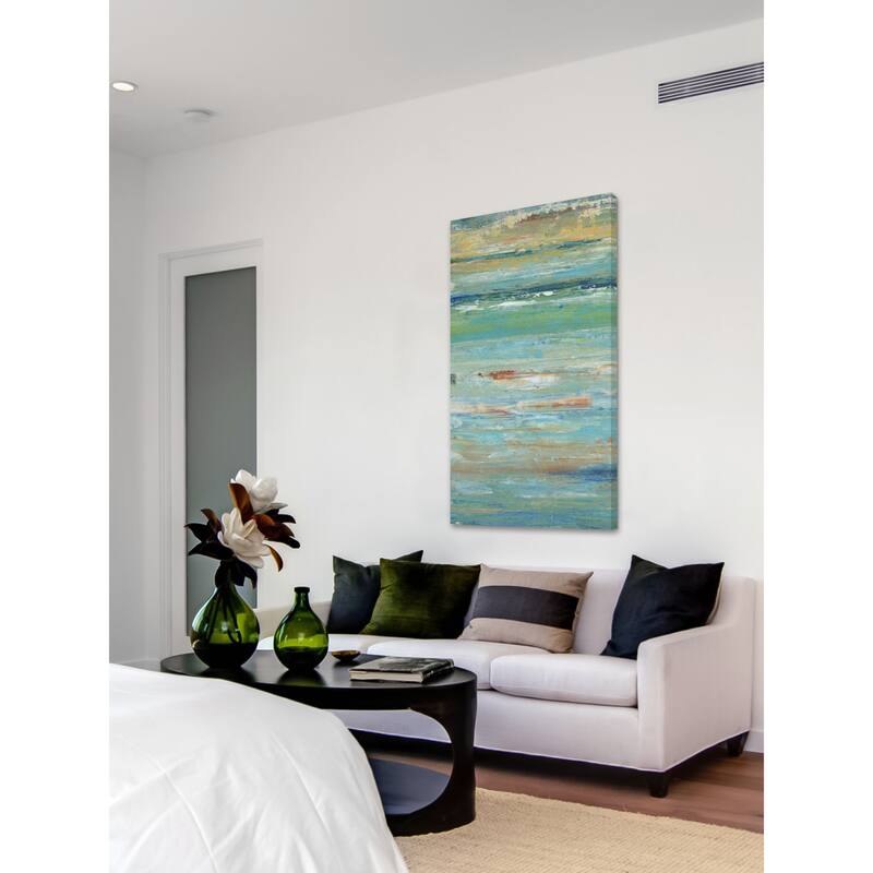 Riptide I' Painting Print on Wrapped Canvas - Multi-Color