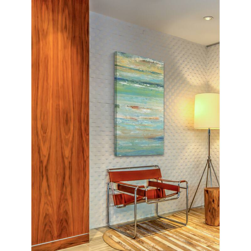 Riptide I' Painting Print on Wrapped Canvas - Multi-Color