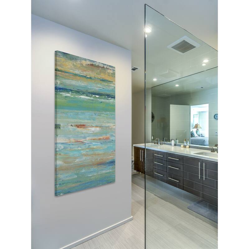 Riptide I' Painting Print on Wrapped Canvas - Multi-Color