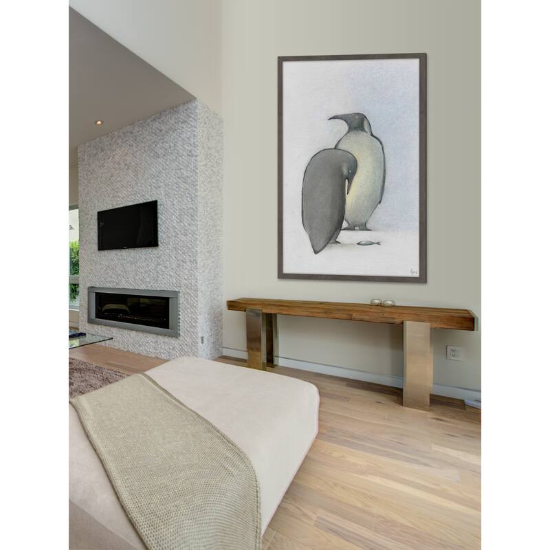 Role Reversal' Framed Painting Print
