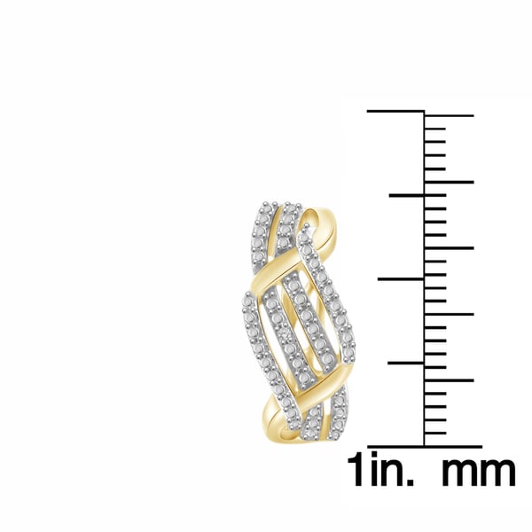 G-H,I2-I3 and Sapphire 10k Gold Starburst Inspired Earring Jacket with Diamonds 0.16 ct. tw.