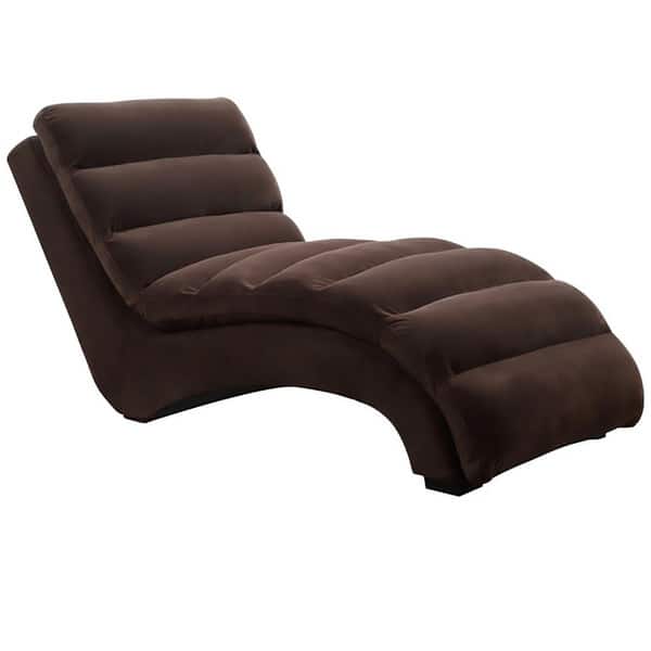 Cambridge Savannah Brown Microfiber Chaise Lounge Bed Bath