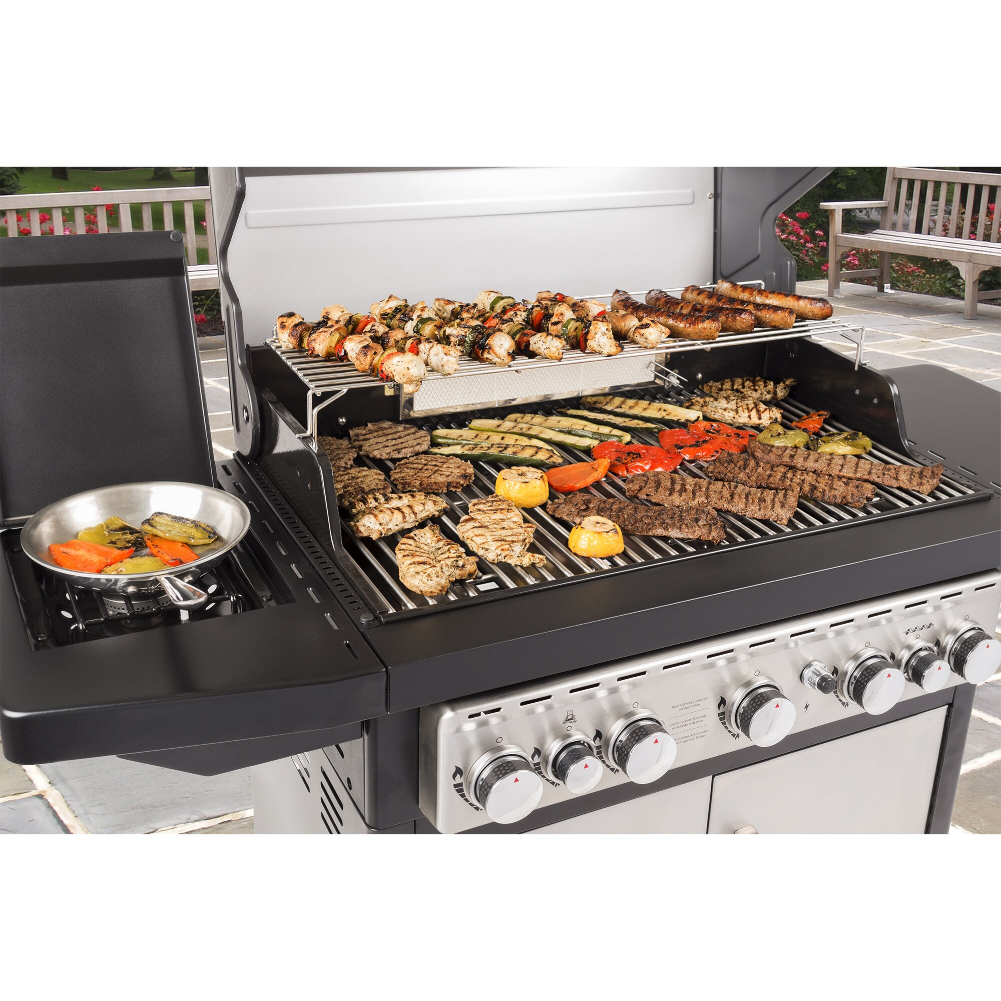 Top Product Reviews for Dyna-Glo DGA550SSN-D 5 Burner Stainless Natural Gas  Grill - 15974083 - Bed Bath u0026 Beyond