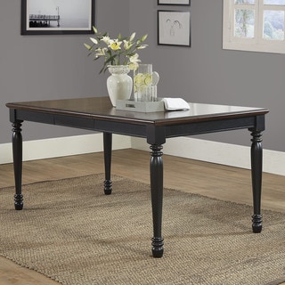 Shelby Dining Table in Black Finish