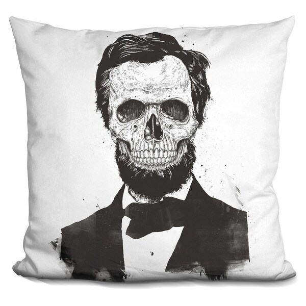Balazs Solti 'The beard is not dead' Throw Pillow