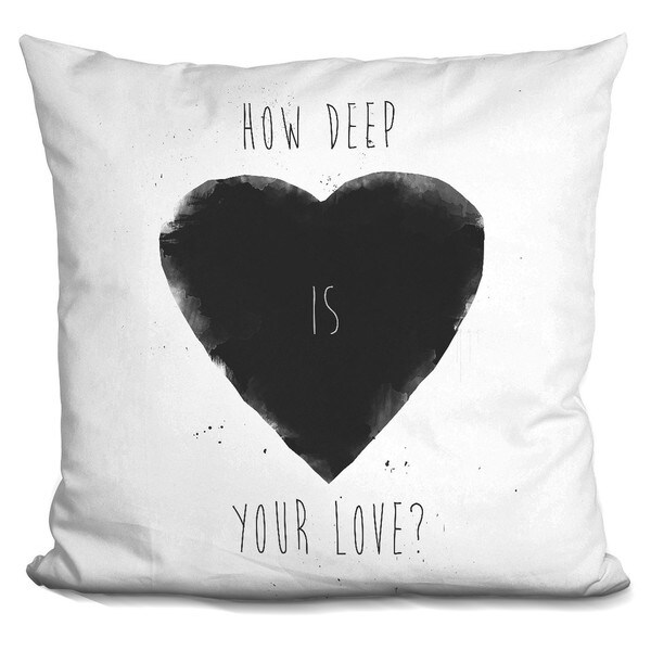 Balazs Solti 'Pop art skull with glasses' Throw Pillow