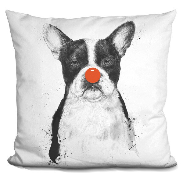 Balazs Solti 'Night climbing' Throw Pillow