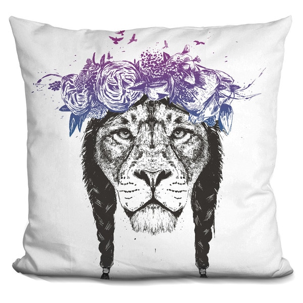 Balazs Solti 'Lovely panda' Throw Pillow