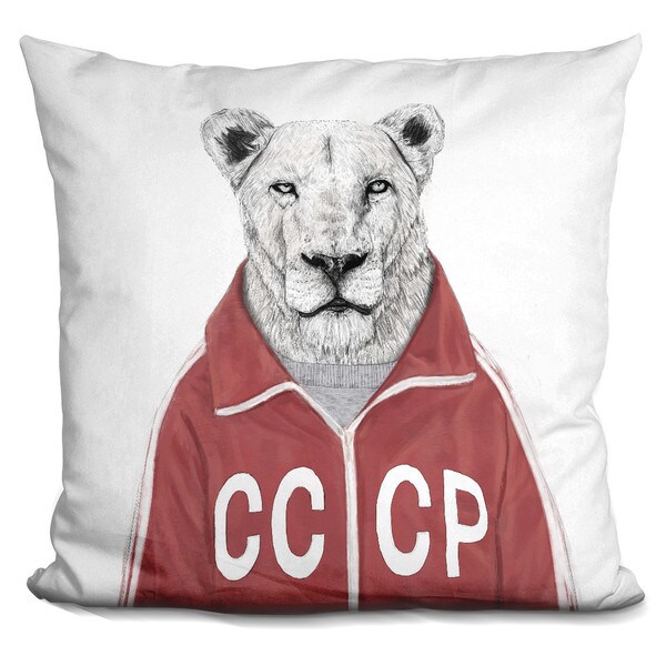 Balazs Solti 'Death fashion' Throw Pillow
