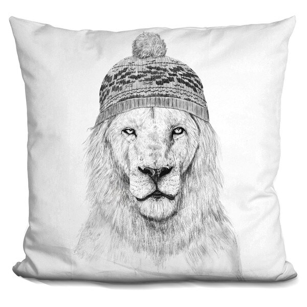 Balazs Solti 'Big city life' Throw Pillow