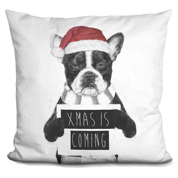 Balazs Solti 'Bad idea' Throw Pillow