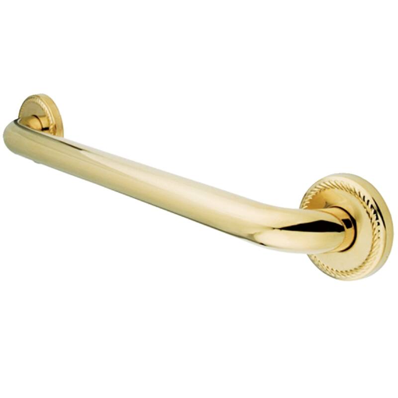Kingston Brass Modern 24-inch Grab Bar - Polished brass