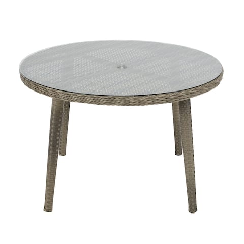 Madison Park Dana Grey Outdoor Round Table