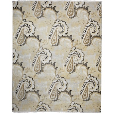 Afappur Hand Knotted Area Rug - 8'1" x 9'10"/Surplus