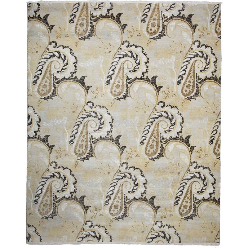 Afappur Hand Knotted Area Rug - 8'1" x 9'10"/Surplus