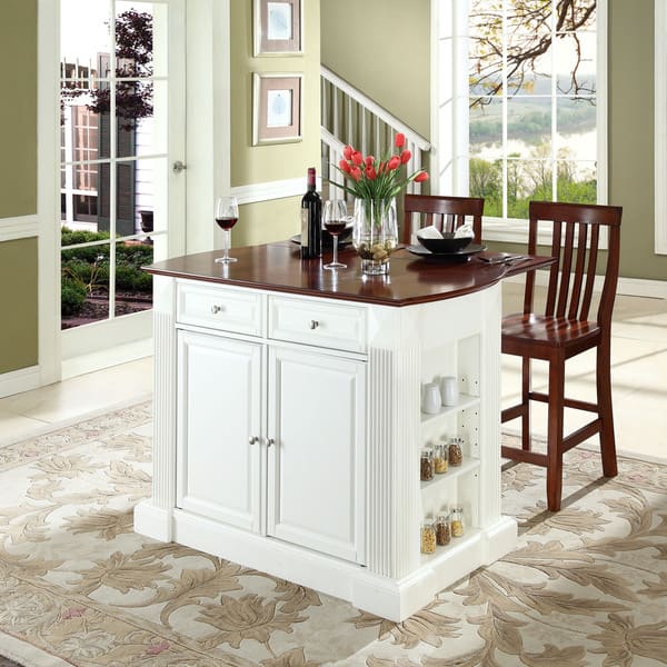 Coventry Drop Leaf Breakfast Bar Top Kitchen Island In Coventry Drop Leaf Breakfast Bar Top Kitchen Island In