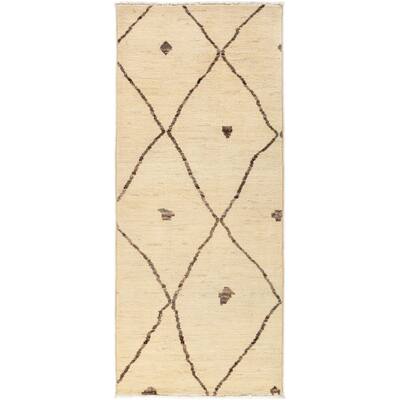 Sumuqiya Hand Knotted Runner (2'10" X 7'1") - 2'10" x 7'1" Runner/Surplus