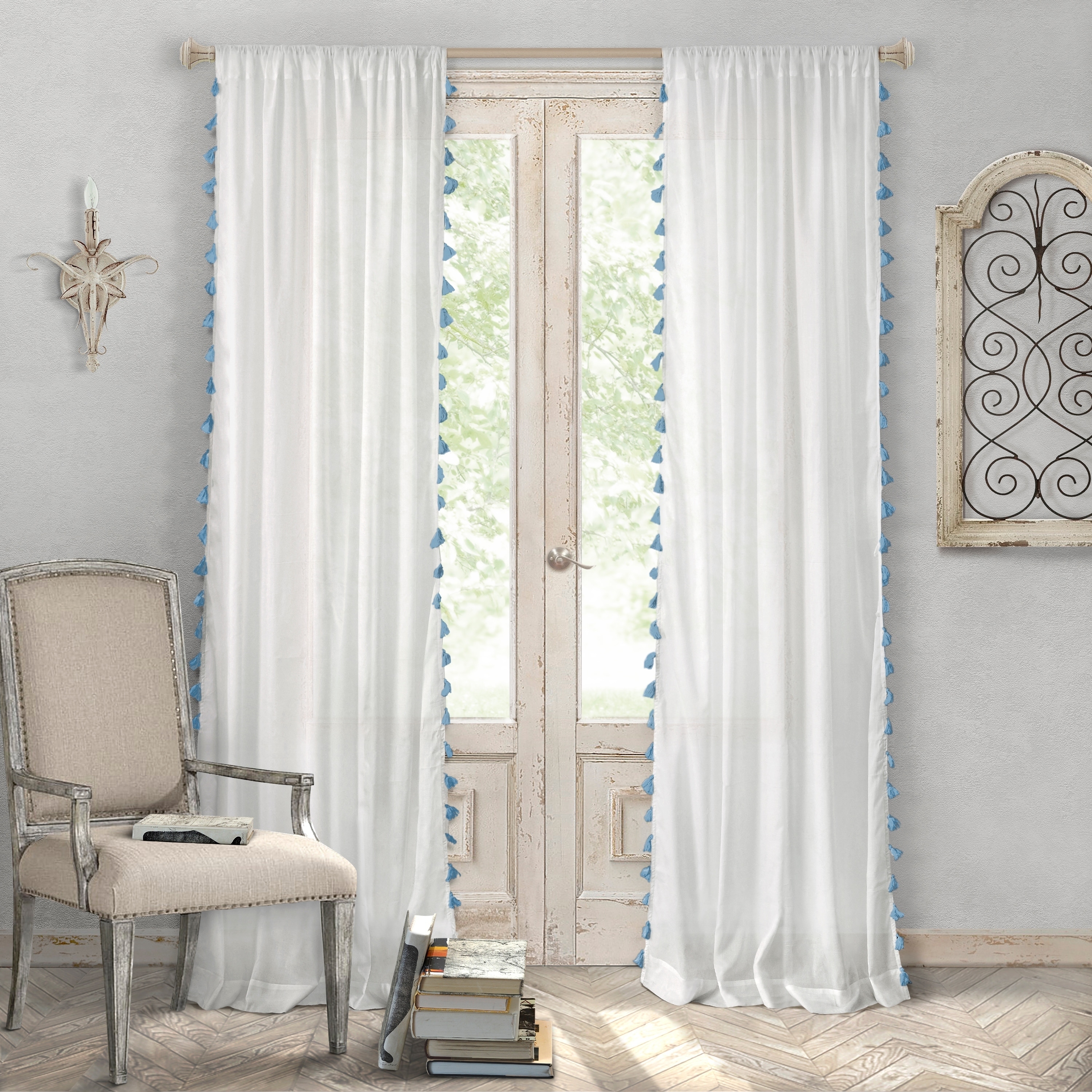 sheer window curtains