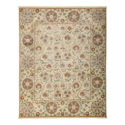 Al Mahran Hand-knotted Area Rug (8'2 x 10'3) - 8'2" x 10'3"/Surplus