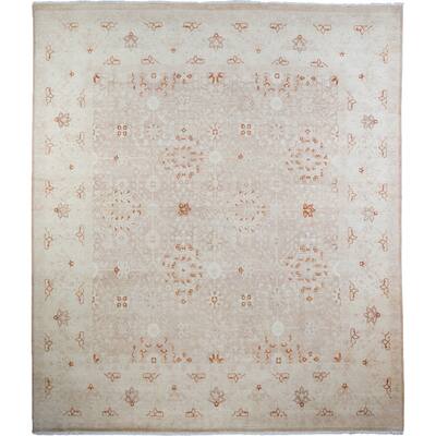 Amadu Hand Knotted Area Rug (7'10" X 8'9") - 7'10" x 8'9"/Surplus