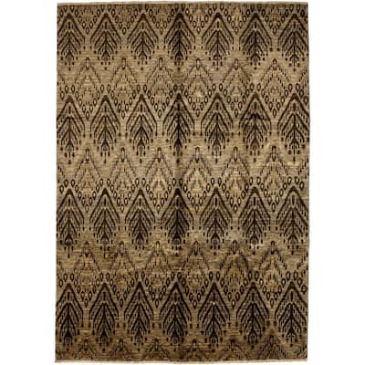 Sawi Hand Knotted Area Rug (6'10" X 9'9") - 6'10" x 9'9"