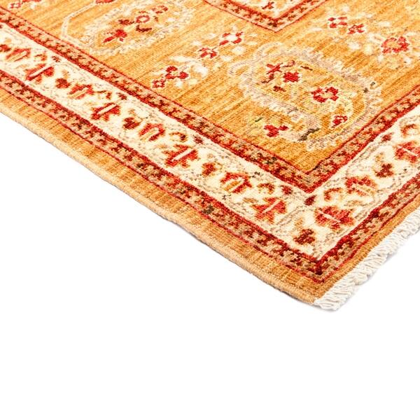 Shop Halabjah Orange Wool Hand Knotted Runner 6 2x13 10 6 2 X 13 10 Runner On Sale Overstock 15979821