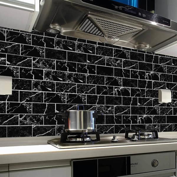 Black Matte Porcelain Tile Non Slip Tile Washroom Wall Tiles