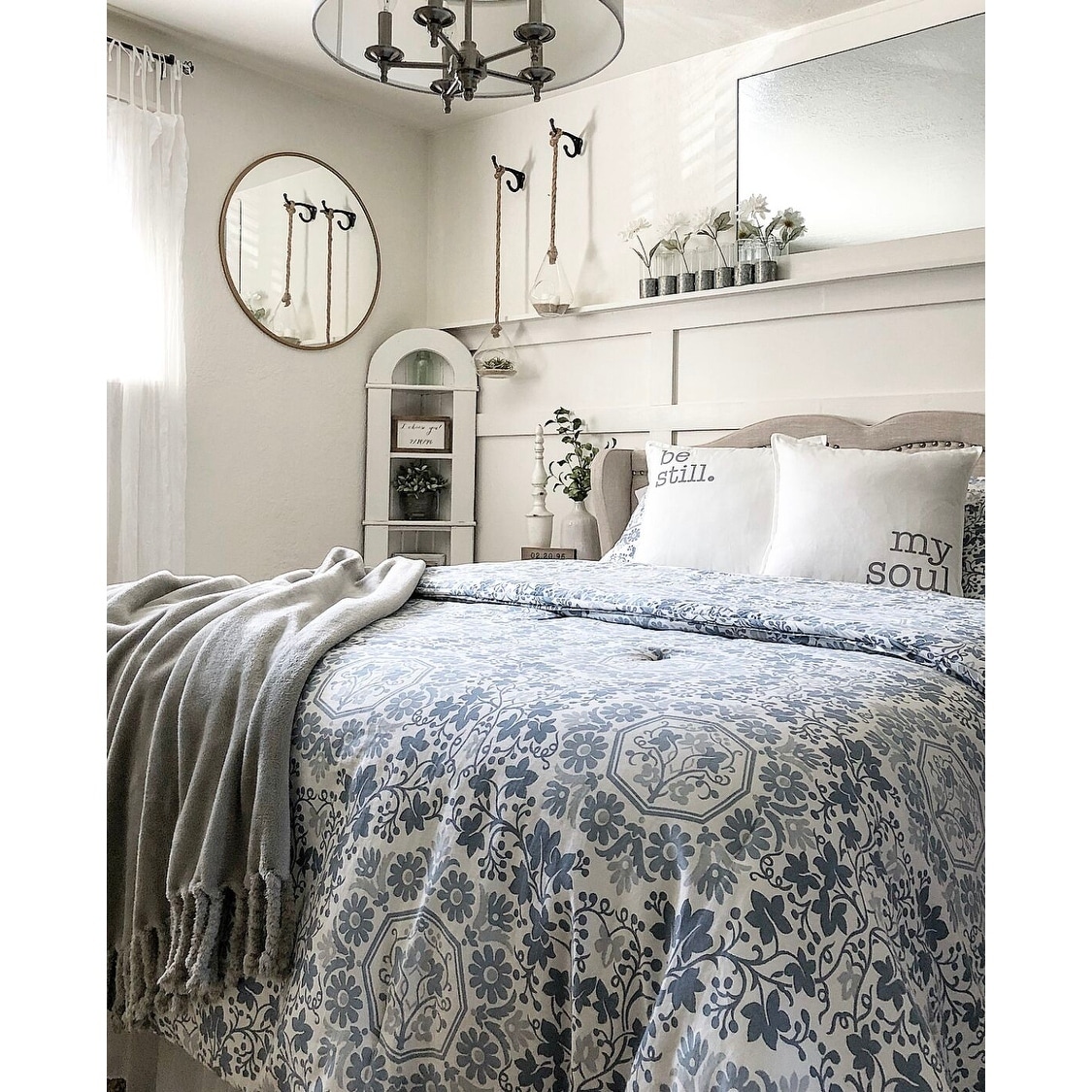 Shop Stone Cottage Caldecott Blue Comforter Set On Sale Free