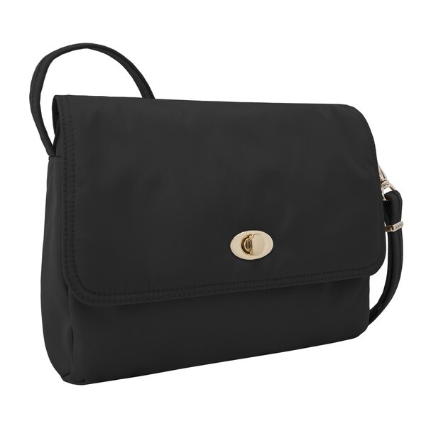 Shop Travelon Anti-Theft Tailored E/W Crossbody Bag - Free Shipping Today - Overstock - 15996894