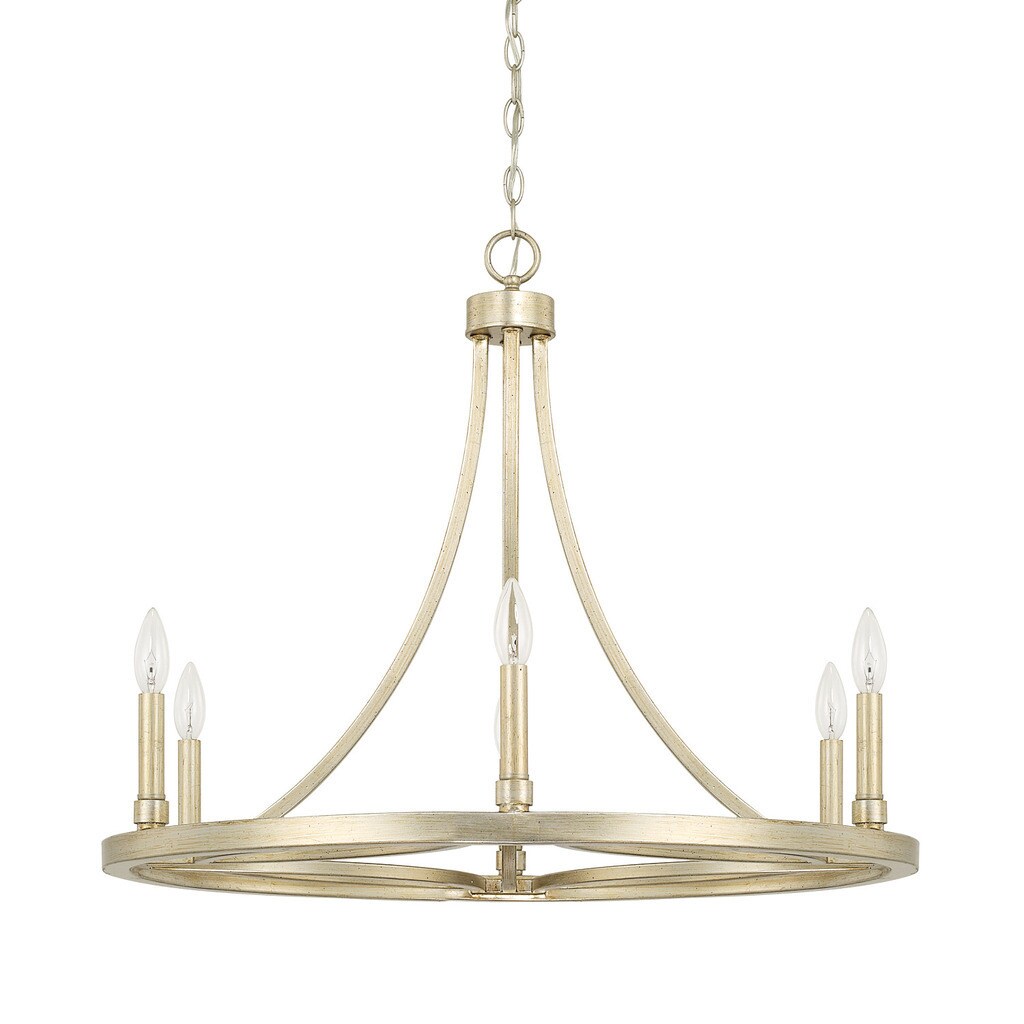 Capital Lighting Donny Osmond Mercer Collection 6-light Winter Gold Chandelier - Chandeliers For Bedrooms by Overstock.com
