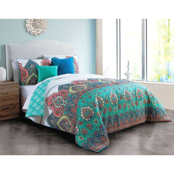 Shop Livia Reversible Bohemian Comforter Set Free Shipping Today