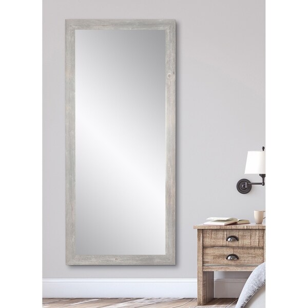 Multi Size Brandtworks Urban Frontier Barnwood Floor Mirror Multi Size Brandtworks Urban Frontier Barnwood Floor Mirror Antique Brown