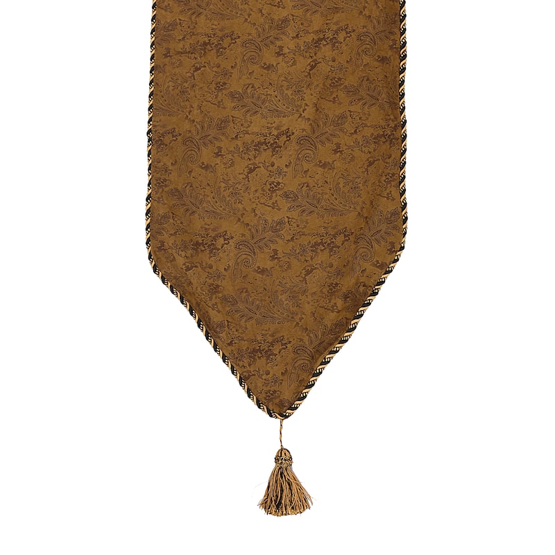 HiEnd Accents Small Paisley Runner 16 X 108