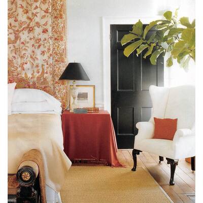 Natural Area Rugs Handcrafted Mayfair Natural Seagrass Rug - Black Binding plus (8' x 10)' - 8' x 10'