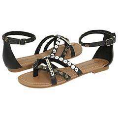 Madden Girl Bleaker Black Paris Sandals