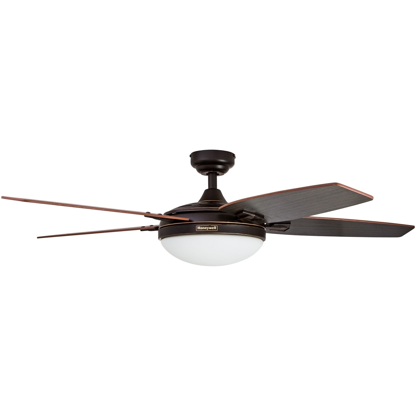 Shop Honeywell Carmel Oil Rubbed Bronze Ceiling Fan With