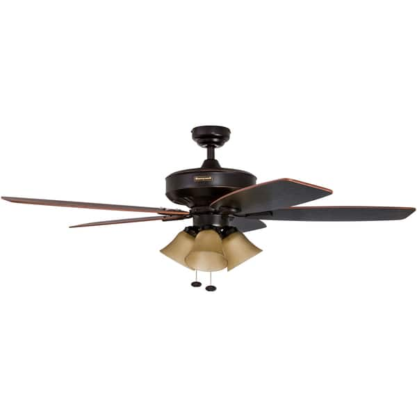 Shop 52 Honeywell Birnham Oil Rubbed Bronze Ceiling Fan