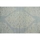 preview thumbnail 18 of 21, Alora Decor Lavine Grey/ Blue Hand-tufted Medallion Wool Rug
