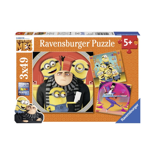 Shop Despicable Me 3 3 In 1 Jigsaw Puzzle Multi Pack Minion