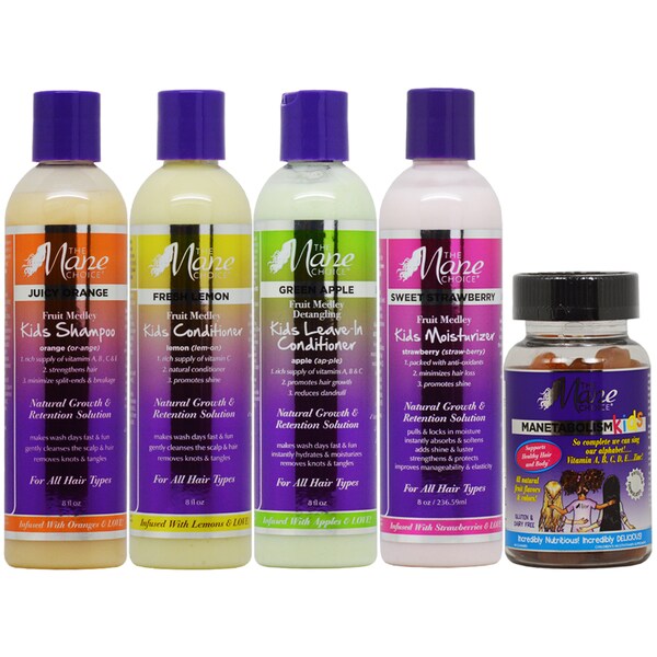 The Mane Choice Kids Hair Care 4 Piece Collection Gummy The Mane Choice Kids Hair Care 4 Piece Collection Gummy Vitamins